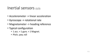 Inertial sensors | PPTX