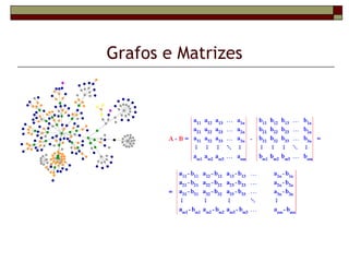Grafos e Matrizes
 