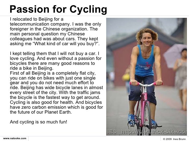 passion for cycling