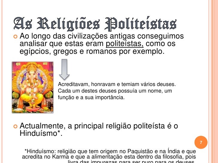 Qual A Diferença Entre Monoteismo E Politeismo