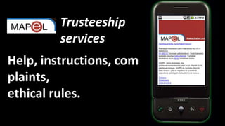 TrusteeshipservicesHelp, instructions, complaints,ethical rules.