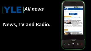 All newsNews, TV and Radio.