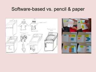 Software-based vs. pencil & paper

 