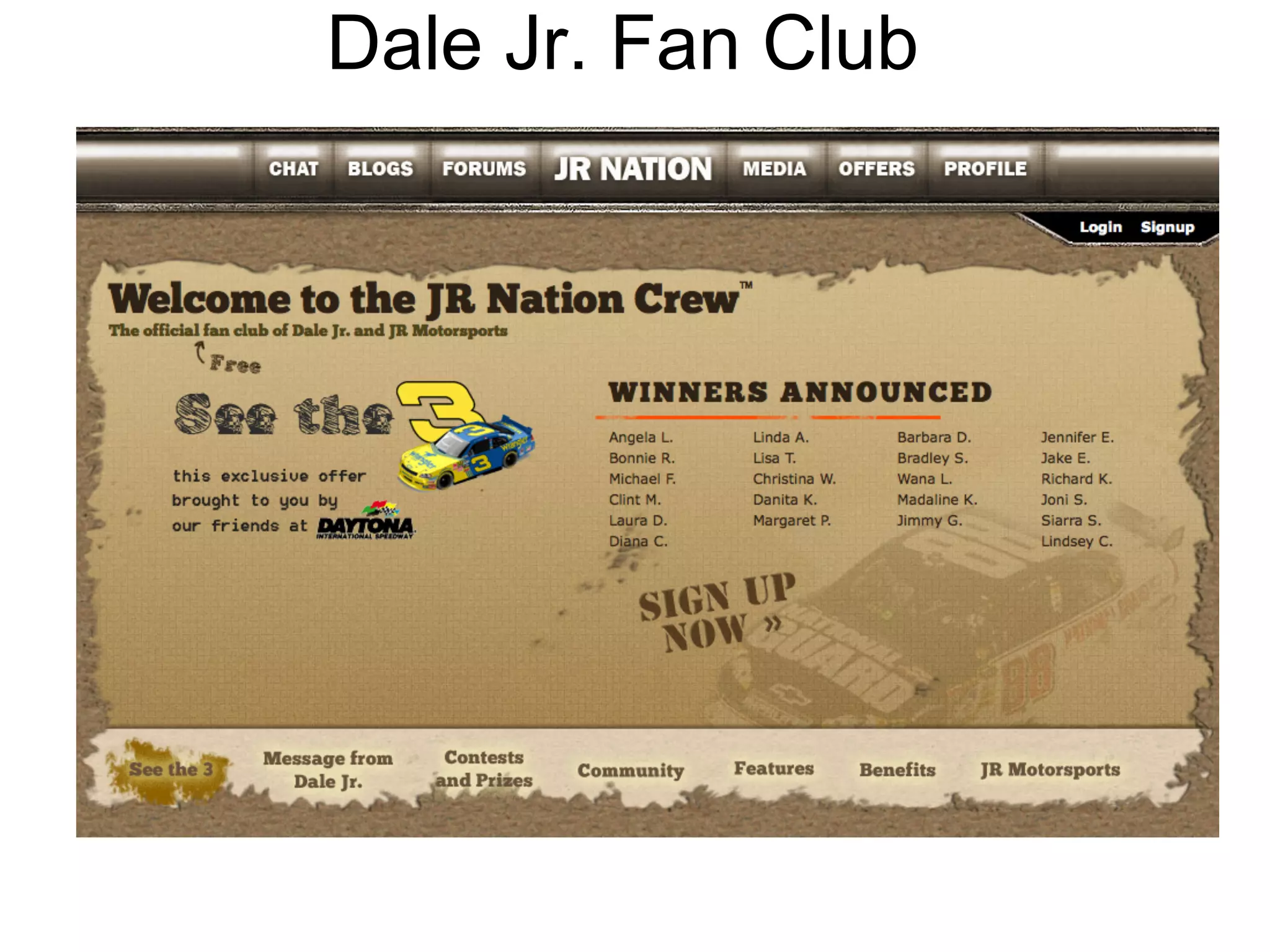 Dale Jr. Fan Club
 