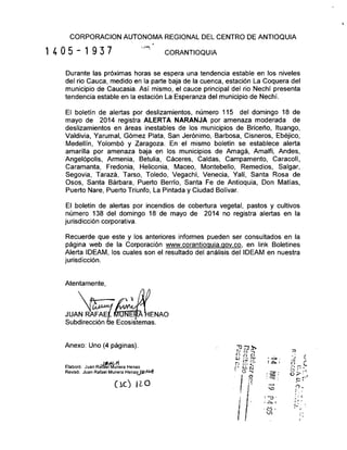 Inf. climatico no. 138