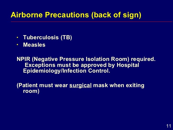 Hospital Negative Pressure Room Policy Hospital Negative Pressure Room Policy