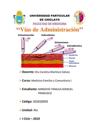 INF-Vías de Administración de Vacunas y Cadena de Frío -M.Y.M.F.