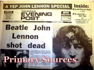Primary Sources