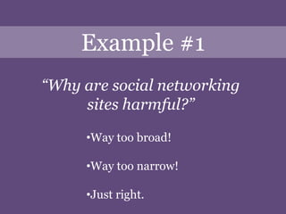 Create a report, article, or book