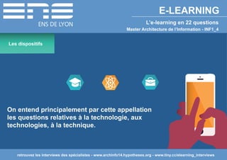 L'e-learning en 22 questions