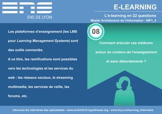 L'e-learning en 22 questions
