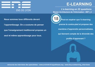 L'e-learning en 22 questions