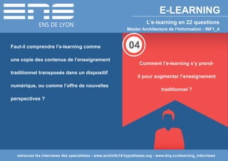 L'e-learning en 22 questions