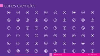 tech.days 2015#mstechdays
Icones exemples
Architecture Cloud Privé avec System Center 2012 R2
 