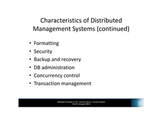 INF3703 - Chapter 14 Distributed Databases | PDF