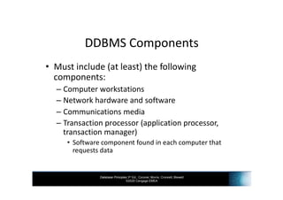 INF3703 - Chapter 14 Distributed Databases | PDF