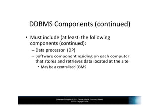INF3703 - Chapter 14 Distributed Databases | PDF