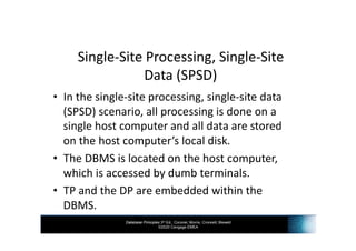 INF3703 - Chapter 14 Distributed Databases | PDF