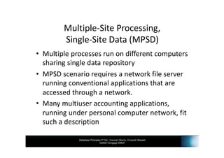 INF3703 - Chapter 14 Distributed Databases | PDF