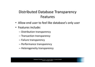 INF3703 - Chapter 14 Distributed Databases | PDF