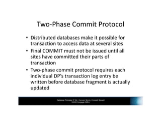 INF3703 - Chapter 14 Distributed Databases | PDF
