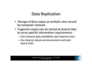 INF3703 - Chapter 14 Distributed Databases | PDF