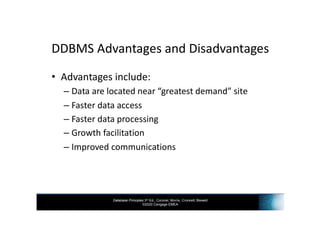 INF3703 - Chapter 14 Distributed Databases | PDF