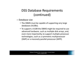 INF3703 - Chapter 15 Databases For Business Intelligence | PDF