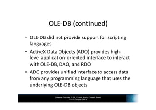 INF3703 - Chapter 17 Database Connectivity Web Technologies | PDF