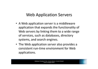 INF3703 - Chapter 17 Database Connectivity Web Technologies | PDF