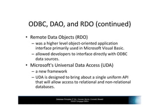INF3703 - Chapter 17 Database Connectivity Web Technologies | PDF