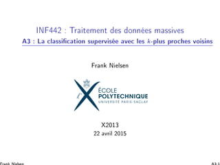 ÁÆ ¾ ÌÖ Ø Ñ ÒØ × ÓÒÒ × Ñ ×× Ú ×
¿ Ä 
Ð ×× 
 Ø ÓÒ ×ÙÔ ÖÚ × Ú 
 Ð × k¹ÔÐÙ× ÔÖÓ
 × ÚÓ × Ò×
Ö Ò Æ Ð× Ò
¾¼½¿
¾¾ ÚÖ Ð ¾¼½
 