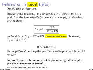 È Ö ÓÖÑ Ò
 Ð Ö ÔÔ Ð ´Ö 
 ÐÐµ
Ê 
 ÐÐ¸ Ø ÙÜ Ø 
Ø ÓÒ
Ê ÔÔÓÖØ ÒØÖ Ð ÒÓÑ Ö ÚÖ × ÔÓ× Ø × Ø Ð ×ÓÑÑ × ÚÖ ×
ÔÓ× Ø × Ø × ÙÜ Ò Ø × ´ 
 ÙÜ ÕÙ³ÓÒ ÐÓÙÔ ¸ ÕÙ ÚÖ ÒØ
ØÖ ÔÓ× Ø ×µ
Ê ÔÔ Ð =
ÌÈ
ÌÈ + Æ
→ Ë Ò× Ø Ú Ø ¸ C+½ = ÌÈ + Æ Ö Ð Ú ÒØ Ð Ñ ÒØ× ´ Ñ Ñ ¸
C½ = ÌÆ+ Èµ
¼ ≤ Ê ÔÔ Ð ≤ ½
ÍÒ Ö ÔÔ Ð»Ö 
 ÐÐ ½ × Ò ÕÙ ØÓÙ× Ð × Ü ÑÔÐ × ÔÓ× Ø × ÓÒØ Ø
ØÖÓÙÚ ×º
ÁÒ ÓÖÑ ÐÐ Ñ ÒØ Ð Ö ÔÔ Ð 
³ ×Ø Ð ÔÓÙÖ
 ÒØ ³ Ü ÑÔÐ ×
ÔÓ× Ø × 
ÓÖÖ 
Ø Ñ ÒØ ØÖÓÙÚ
ØØÔ »» ÒºÛ Ô ºÓÖ »Û »ÈÖ 
 × ÓÒ Ò Ö 
 ÐÐ
 