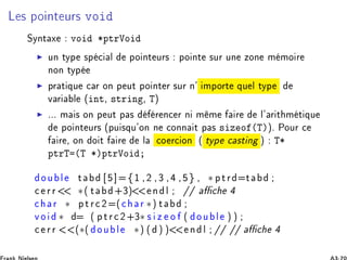 Ä × ÔÓ ÒØ ÙÖ× ÚÓ
ËÝÒØ Ü ÚÓ ¶ÔØÖÎÓ
◮ ÙÒ ØÝÔ ×Ô 
 Ð ÔÓ ÒØ ÙÖ× ÔÓ ÒØ ×ÙÖ ÙÒ ÞÓÒ Ñ ÑÓ Ö
ÒÓÒ ØÝÔ
◮ ÔÖ Ø ÕÙ 
 Ö ÓÒ Ô ÙØ ÔÓ ÒØ Ö ×ÙÖ Ò³ ÑÔÓÖØ ÕÙ Ð ØÝÔ
Ú Ö Ð ´ ÒØ¸ ×ØÖ Ò ¸ Ìµ
◮ ººº Ñ × ÓÒ Ô ÙØ Ô × Ö Ò
 Ö Ò Ñ Ñ Ö Ð³ Ö Ø Ñ Ø ÕÙ
ÔÓ ÒØ ÙÖ× ´ÔÙ ×ÕÙ³ÓÒ Ò 
ÓÒÒ Ø Ô × × Þ Ó ´Ìµµº ÈÓÙÖ 
Ö ¸ ÓÒ Ó Ø Ö Ð 
Ó Ö
 ÓÒ ´ ØÝÔ 
 ×Ø Ò µ Ì¶
ÔØÖÌ ´Ì ¶µÔØÖÎÓ
Ó Ù Ð Ø ℄ ß ½ ¸ ¾ ¸ ¿ ¸ ¸ ¸ ∗ Ô Ø Ö Ø

 Ö Ö ∗´ Ø ·¿µ Ò Ð »» 

 Ö ∗ Ô Ø Ö 
 ¾ ´ 
 Ö ∗µ Ø
Ú Ó ∗ ´ Ô Ø Ö 
 ¾ ·¿∗ × Þ Ó ´ Ó Ù Ð µ µ

 Ö Ö ´∗´ Ó Ù Ð ∗µ ´ µ µ Ò Ð »» »» 
 