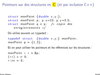 ÈÓ ÒØ ÙÖ× ×ÙÖ × ×ØÖÙ
ØÙÖ × Ò ´ Ø Ô Ö Ò
ÐÙ× ÓÒ ··µ
× Ø Ö Ù 
 Ø ÑÓÒÈÓ ÒØ ß Ó Ù Ð Ü ¸ Ý
× Ø Ö Ù 
 Ø ÑÓÒÈÓ ÒØ Ô Ô º Ü ¾¿ Ô º Ý ¼ º
× Ø Ö Ù 
 Ø ÑÓÒÈÓ ÒØ Õ Ô »∗ 
ÓÔ ×
ÒÖ ×ØÖ Ñ ÒØ× ∗»
ÇÒ ÙØ Ð × ×ÓÙÚ ÒØ ÙÒ ØÝÔ
Ø Ý Ô × Ø Ö Ù 
 Ø ß Ó Ù Ð Ü ¸ Ý ÑÓÒÈÓ ÒØ
ÑÓÒÈÓ ÒØ Ô ß ½ ¸ ¿
Ø ÓÒ Ô ÙØ ÙØ Ð × Ö Ð × ÔÓ ÒØ ÙÖ× Ø Ð × Ö Ö Ò
 × ×ÙÖ Ð × ×ØÖÙ
ØÙÖ ×
ÑÓÒÈÓ ÒØ ∗ Ö ²Ô
´ ∗ Ö µ º Ü
Ö− Ü
 