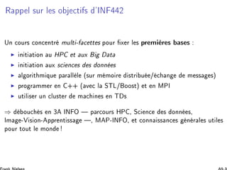 Ê ÔÔ Ð ×ÙÖ Ð × Ó 
Ø × ³ÁÆ ¾
ÍÒ 
ÓÙÖ× 
ÓÒ
 ÒØÖ ÑÙÐØ ¹ 
 ØØ × ÔÓÙÖ Ü Ö Ð × ÔÖ Ñ Ö × × ×
◮ Ò Ø Ø ÓÒ Ù ÀÈ Ø ÙÜ Ø
◮ Ò Ø Ø ÓÒ ÙÜ ×
 Ò
 × × ÓÒÒ ×
◮ Ð ÓÖ Ø Ñ ÕÙ Ô Ö ÐÐ Ð ´×ÙÖ Ñ ÑÓ Ö ×ØÖ Ù » 
 Ò Ñ ×× ×µ
◮ ÔÖÓ Ö ÑÑ Ö Ò ·· ´ Ú 
 Ð ËÌÄ» ÓÓ×Øµ Ø Ò ÅÈÁ
◮ ÙØ Ð × Ö ÙÒ 
ÐÙ×Ø Ö Ñ 
 Ò × Ò Ì ×
⇒ ÓÙ
 × Ò ¿ ÁÆ Ç Ô Ö
ÓÙÖ× ÀÈ ¸ Ë
 Ò
 × ÓÒÒ ×¸
ÁÑ ¹Î × ÓÒ¹ ÔÔÖ ÒØ ×× ¸ Å È¹ÁÆ Ç¸ Ø 
ÓÒÒ ×× Ò
 × Ò Ö Ð × ÙØ Ð ×
ÔÓÙÖ ØÓÙØ Ð ÑÓÒ
 