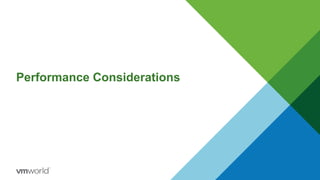 Performance Considerations
 