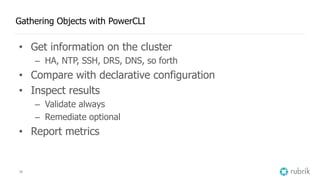 VMworld 2016 - INF8036 - enforcing a vSphere cluster design with powercli automation