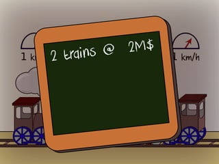 2M$
ains @
1 km/h 2 tr
10 km
2 km/h

1 km/h

 