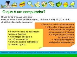 infancia e fluencia tecnologica