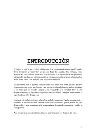 3
INTRODUCCIÓN
Todo parece indicar que el público informado tiene mayor conciencia de las dificultades
de la protección al...