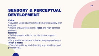 Infancy and childhood; a brief introduction | PPTX
