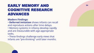 Infancy and childhood; a brief introduction | PPTX