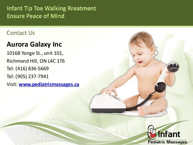 Infant Tip Toe Walking Treatment Ensure Peace Of Mind
