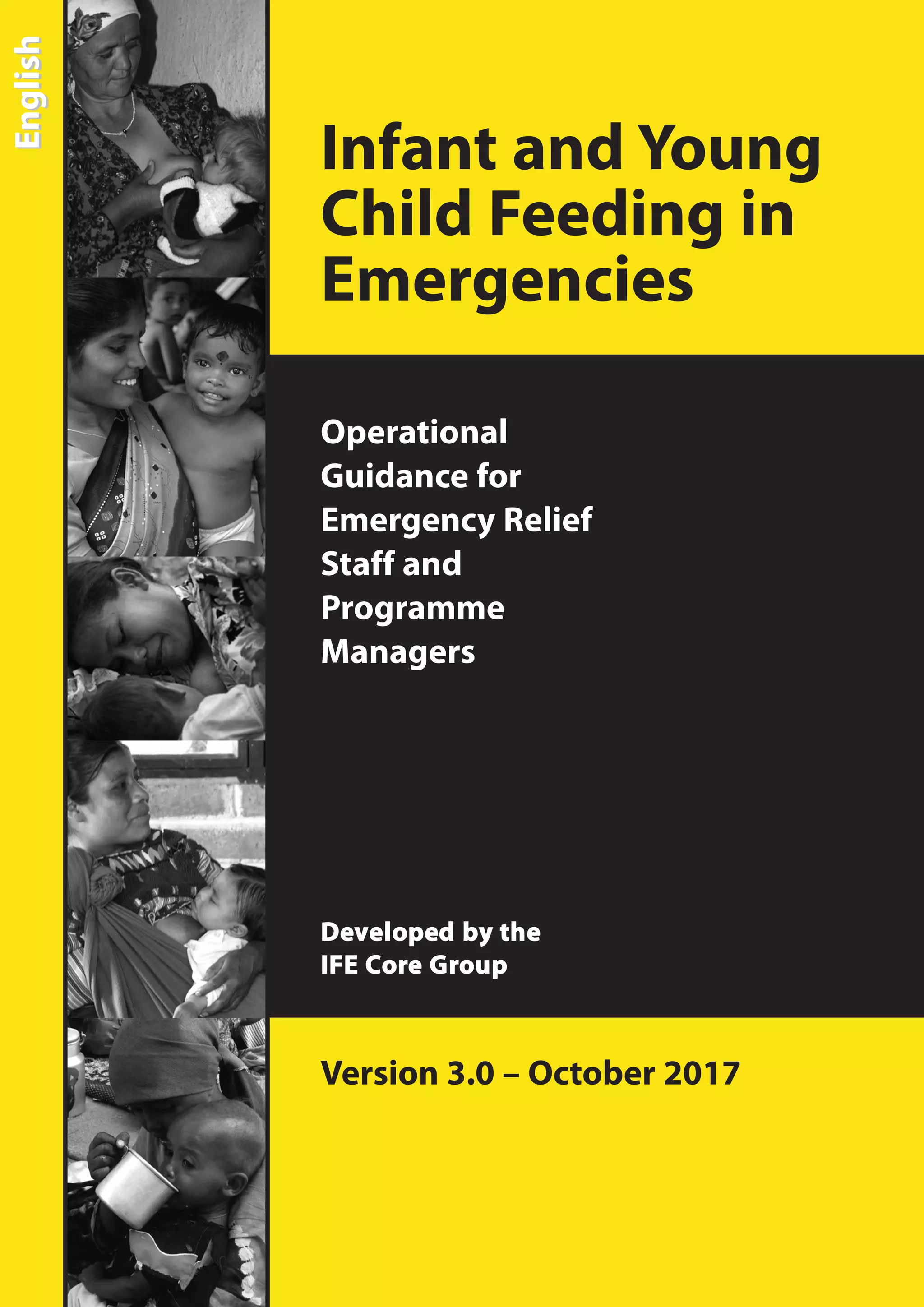 Infant and young child feeding in emergencies | PDF
