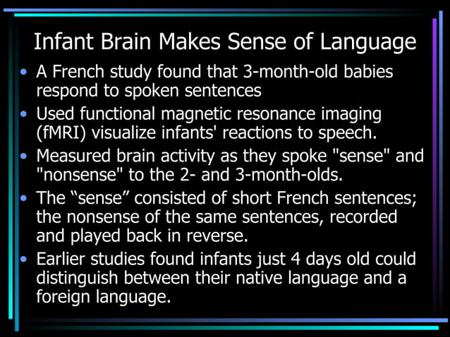 Infant Brain Development | PPT | Parenting Babies and Toddlers | Parenting