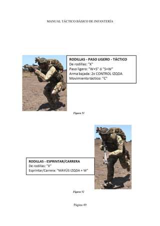 MANUAL TÁCTICO BÁSICO DE INFANTERÍA
Página 49
Figura 51
Figura 52
 