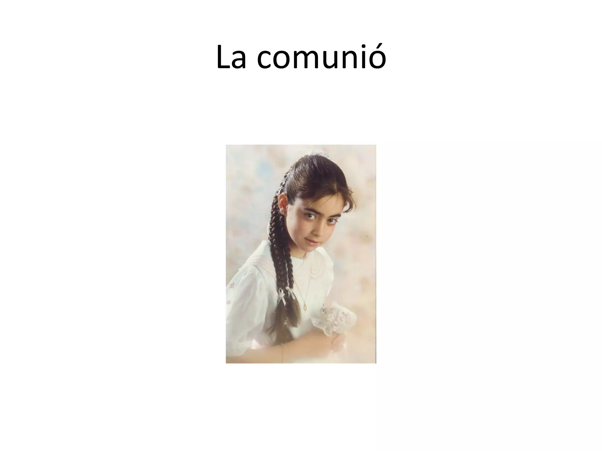 La comunió 