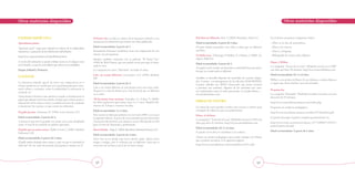 Otros materiales disponibles		                                                                                                                 		                                                                                  Otros materiales disponibles



UNIDAD DIDÁCTICA                                                        El Patito Feo es todo un clásico de la literatura infantil y son       Está bien ser diferente. Parr, T. (2004). Barcelona: Serres S.L.      En el dossier proponen el siguiente índice:
                                                                        numerosas las editoriales que tienen esta obra publicada.              Edad recomendada: A partir de 3 años.                                 - Elmer en la clase de matemáticas.
Aprendemos juntos
                                                                        Edad recomendada: A partir de 3                                        El autor intenta transmitir a los niños y niñas que ser diferente     - Elmer y las ciencias.
“Aprenem junts” surge para trabajar los valores de la solidaridad,
tolerancia y aceptación de las diferencias individuales.                Kalandraka Ediciones Andalucía tiene una adaptación de este            está bien.                                                            - Elmer y el lenguaje
                                                                        cuento con pictogramas.                                                Un bicho raro. Urberuaga, P; Rodero, P. y Morán, J. (2003). Za-       - Bibliografía de cuentos sobre elefantes.
http://www.aprenemjunts.es/indexflashesp.html
                                                                        Además también contamos con la película “El Patito Feo”                ragoza: Edelvives.
A través del ordenador se puede trabajar tanto en el colegio como       (1939) de Walt Disney, que nos podría servir para que el alum-                                                                               Elmer y Wilbur
en la familia, ya que las actividades que ofrecen son múltiples.                                                                               Edad recomendada: A partir de 3.
                                                                        nado la viera.                                                                                                                               La compañía “Teatro de la Luna” (Madrid) estrenó en el 2007
                                                                                                                                               Un pájaro recién nacido está buscando su identidad hasta que descu-
Etapas: Infantil y Primaria.                                            La compañía de teatro “Marimba” escenifica la obra.                                                                                          esta obra que dura 50 minutos. http://www.teatrodelaluna.com
                                                                                                                                               bre que no es nada malo ser diferente.
                                                                        Lolo, un conejo diferente. Genechten, G.V. (1999). Madrid:                                                                                   Edad recomendada: De 3 a 8 años.
CUENTOS                                                                 SM.                                                                    También es deseable disponer de materiales de cuentos adapta-
                                                                                                                                                                                                                     Wilbur es un primo de Elmer. Es un elefante a cuadros blancos
La literatura infantil, aparte de tener una importancia en sí                                                                                  dos. Cuentos con pictogramas, de la colección MAKAKIÑOS.
                                                                        Edad recomendada: A partir de 3.                                                                                                             y negros que imita muchas voces de animales.
misma, puede ser un medio que sirva al profesorado para trans-                                                                                 Cuentos editados por BATA (Asociación que presta servicios
                                                                        Lolo es un conejo diferente al resto porque tiene una oreja caída.     a personas con autismo). Algunos de los existentes son cuen-
mitir valores y actitudes, como la solidaridad, la tolerancia, la                                                                                                                                                    El patito feo
                                                                        Él quiere ser como los demás, pero se da cuenta de que ser diferente   tos tradicionales como la ratita presumida, el conejito blanco….
amistad, etc.
                                                                        no es malo.                                                            (www.kalandraka.com)                                                  La compañía “Marimba” (Madrid) escenifica esta obra con una
Tanto desde la familia como desde la escuela es fundamental el                                                                                                                                                       duración de 55 minutos.
papel que adopta la persona adulta al elegir qué cuentos poner a        Mi hermano tiene autismo. González, A. y Labat, V. (2008).
                                                                        Un libro explicativo para niños entre 4 y 5 años. Madrid: Mi-          OBRAS DE TEATRO                                                       http://www.marimbamarionetas.com/index.php
disposición de los niños y niñas y también a la hora de ayudarles
a interpretar los cuentos, ya que somos sus referentes.                 nisterio de Trabajo y Asuntos Sociales.
                                                                                                                                               Las obras de teatro pueden resultar otro recurso a utilizar para      Proponen un cuaderno pedagógico:
                                                                        Edad recomendada: 4 y 5 años.                                          conseguir los objetivos que nos proponemos.
El gallo Jacinto. Alcántara, R. (1999). León: Everest, D.L.                                                                                                                                                          http://www.marimbamarionetas.com/doc/CP-PatitoFeo.pdf
                                                                        Este cuento se editó por primera vez en el año 2005 y ya va por        Elmer, el elefante
Edad recomendada: A partir de 3.                                        la segunda edición. A pesar de estar pensado para los hermanos                                                                               Se puede descargar el guión completo gratuitamente en:
                                                                                                                                               La compañía “Teatro de la Luna” (Madrid) estrenó en 1995 esta
A Jacinto lo que más le gustaba era cantar, pero como desafinaba        y hermanas de personas con autismo, no por ello deja de ser útil                                                                             http://www.lulu.com/items/volume_47/712000/712952/1/
                                                                                                                                               obra que dura 45 minutos. http://www.teatrodelaluna.com
tanto, el resto de los animales no podían soportarlo.                   para el resto de alumnado y profesorado.                                                                                                     print/el-patito-feo.pdf
                                                                                                                                               Edad recomendada: De 3 a 8 años.
El gallo que no sabía cantar. Dallas-Conté, J. (2001). Madrid:          Óscar el botón. Nagy, E. (2001). Barcelona: Ediciones Beascoa, S.A.                                                                          Edad recomendada: A partir de 2 años.
Ediciones S.M.                                                                                                                                 Se puede ver la obra en castellano y en euskera.
                                                                        Edad recomendada: A partir de 4 años.
Edad recomendada: A partir de 3 años.                                                                                                          Tienen un dossier pedagógico para poder trabajar con Elmer,
                                                                        Óscar vive en un abrigo muy serio y decide viajar. Quiere hacer
                                                                                                                                               que se puede encontrar en la siguiente página:
El gallo había olvidado cómo cantar y cada vez que lo intentaba le      amigos y amigas, pero le rechazan por ser diferente, hasta que se
salía mal. Por eso, todos los animales de la granja se metían con él.   encuentra con la luna y ésta le da un buen consejo.                    http://www.teatrodelaluna.com/mediafiles/14-ES-1.pdf




                                                                          58                                                                                                                                59
 