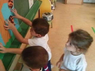 Infantil de 3 años el otoño